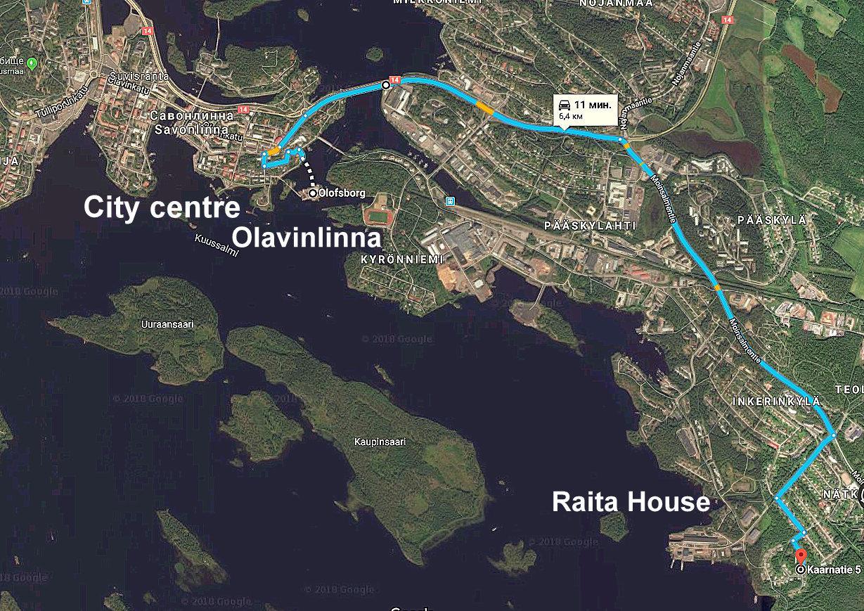 Raita House Aparthotel Savonlinna Kültér fotó